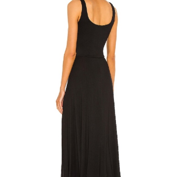 Vince Full Skirt Square Neck Dress in Black | Women’s Size M | Sold Out Online - Picture 3 of 10
